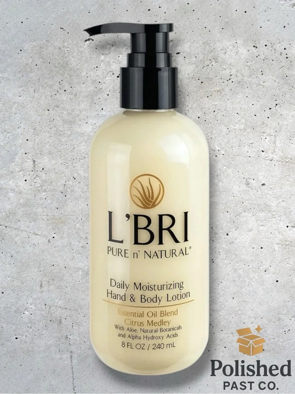 L’BRI Pure n' Natural Daily Moisturizing Hand & Body Lotion Aloe Based Skincare